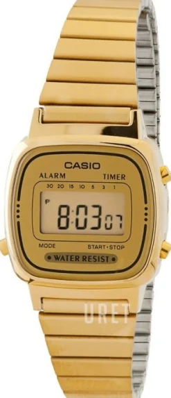 Classic LCD/Gulguldtonat stål 25x30 mm