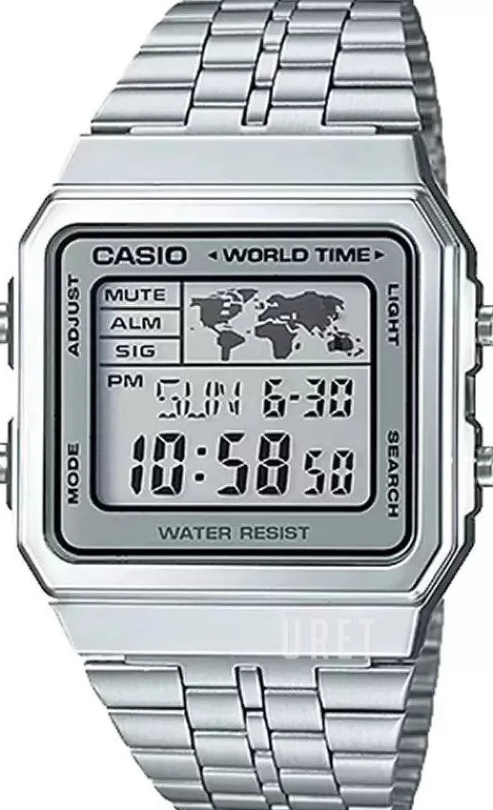 Classic LCD/Stål 34x31 mm