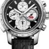 Classic Racing 1000 Miglia Second Limited Edition Svart/Gummi Ø44 mm