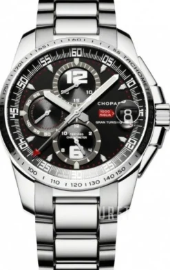 Classic Racing Mille Miglia GT XL Svart/Stål Ø44 mm