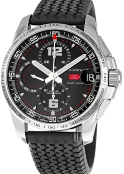 Classic Racing Mille Miglia GT XL Svart/Läder Ø44 mm