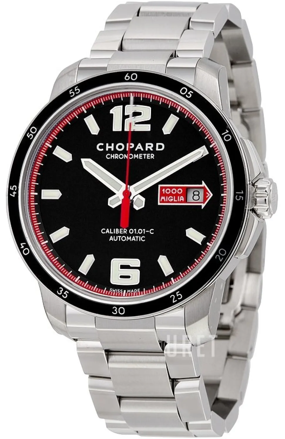 Classic Racing Svart/Stål Ø43 mm