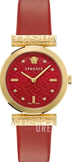 Classic Röd/Läder Ø34 mm