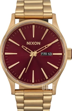 Classic Röd/Roséguldstonat stål Ø42 mm