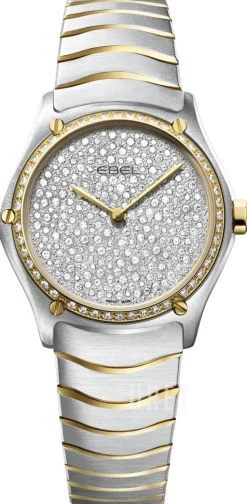 Classic Silverfärgad/18 karat gult guld Ø29 mm