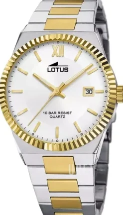 Classic Silverfärgad/Guldtonat stål Ø40 mm