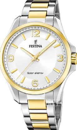 Classic Silverfärgad/Gulguldtonat stål Ø41.5 mm