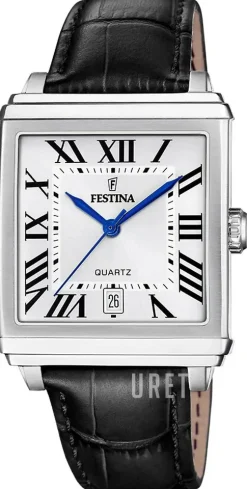 Classic Silverfärgad/Läder