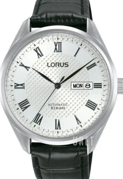 Classic Silverfärgad/Läder Ø42 mm