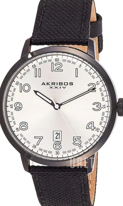 Classic Silverfärgad/Läder Ø41 mm