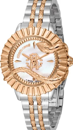 Classic Silverfärgad/Roséguldstonat stål Ø33 mm