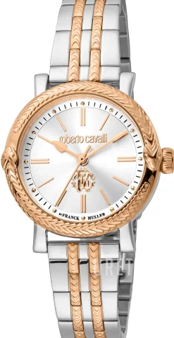 Classic Silverfärgad/Roséguldstonat stål Ø30 mm