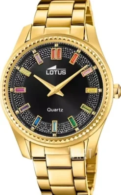 Classic Svart/Guldtonat stål Ø38 mm