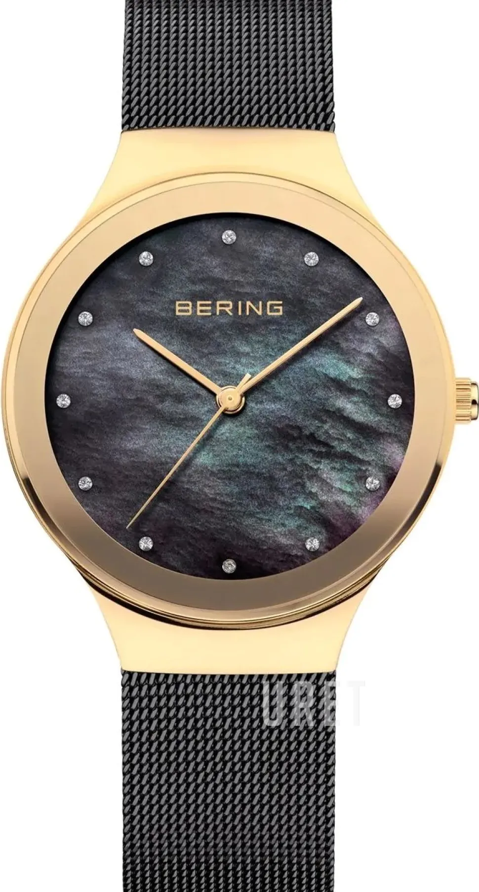 Classic Svart/Guldtonat stål Ø34 mm