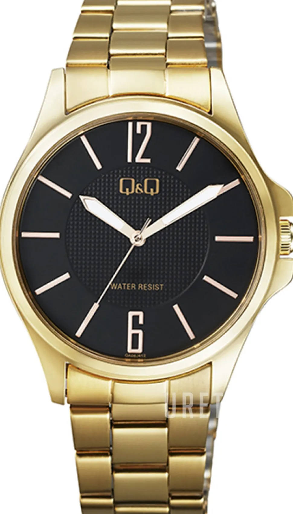 Classic Svart/Gulguldtonat stål Ø39 mm