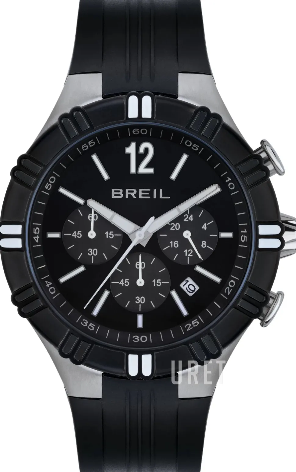 Classic Svart/Gummi Ø44 mm