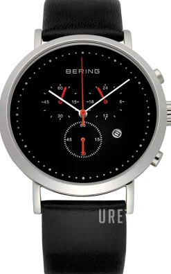 Classic Svart/Läder Ø40 mm