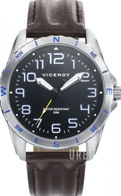 Classic Svart/Läder Ø38 mm