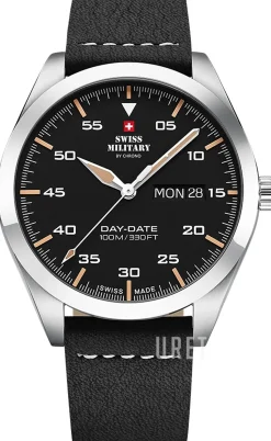 Classic Svart/Läder Ø42 mm