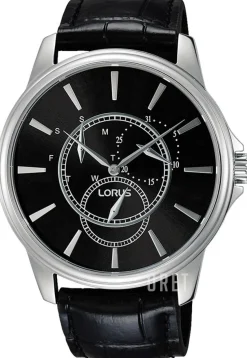 Classic Svart/Läder Ø43 mm