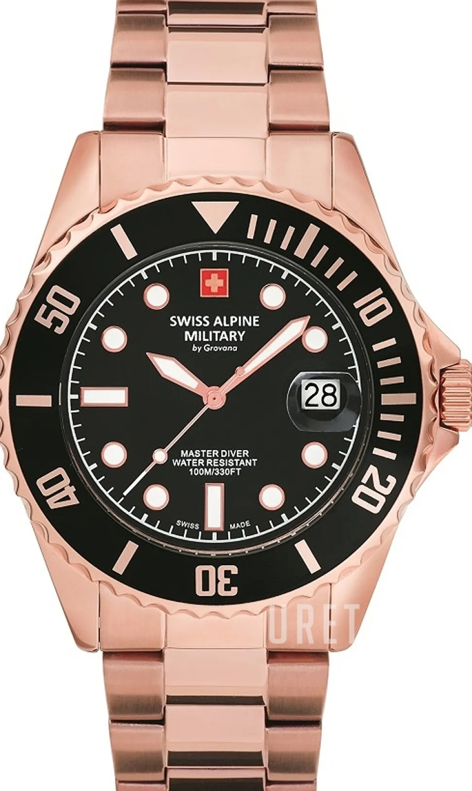 Classic Svart/Roséguldstonat stål Ø42 mm