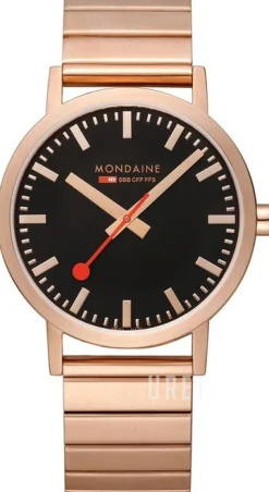 Classic Svart/Roséguldstonat stål Ø40 mm