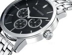 Classic Svart/Stål Ø42 mm