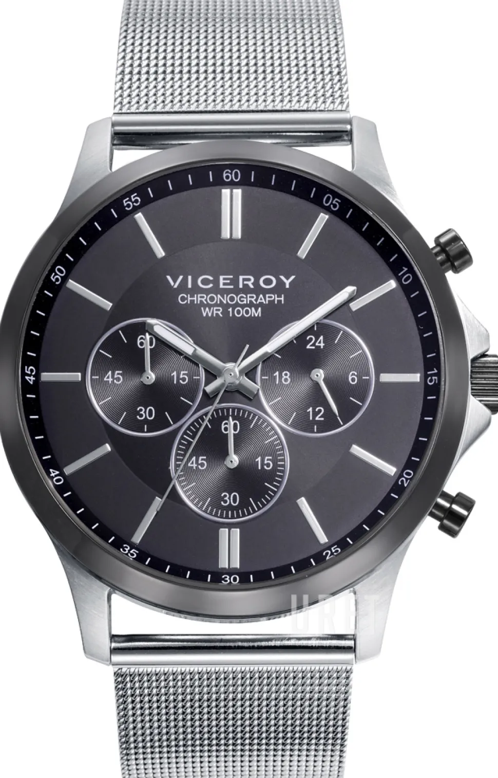 Classic Svart/Stål Ø43 mm