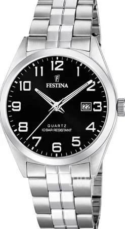 Classic Svart/Stål Ø40 mm