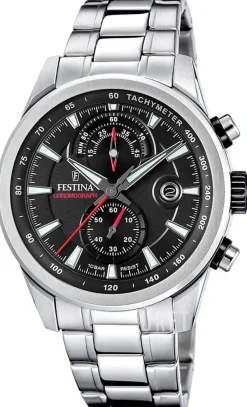 Classic Svart/Stål Ø44 mm