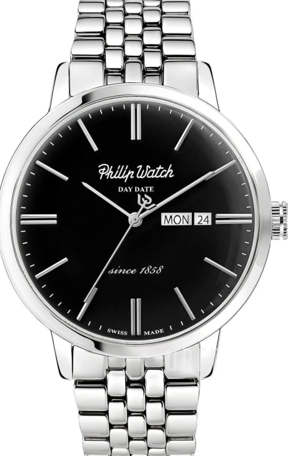 Classic Svart/Stål Ø43 mm