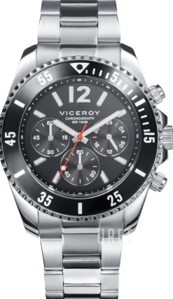 Classic Svart/Stål Ø43 mm