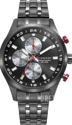 Classic Svart/Stål Ø42 mm