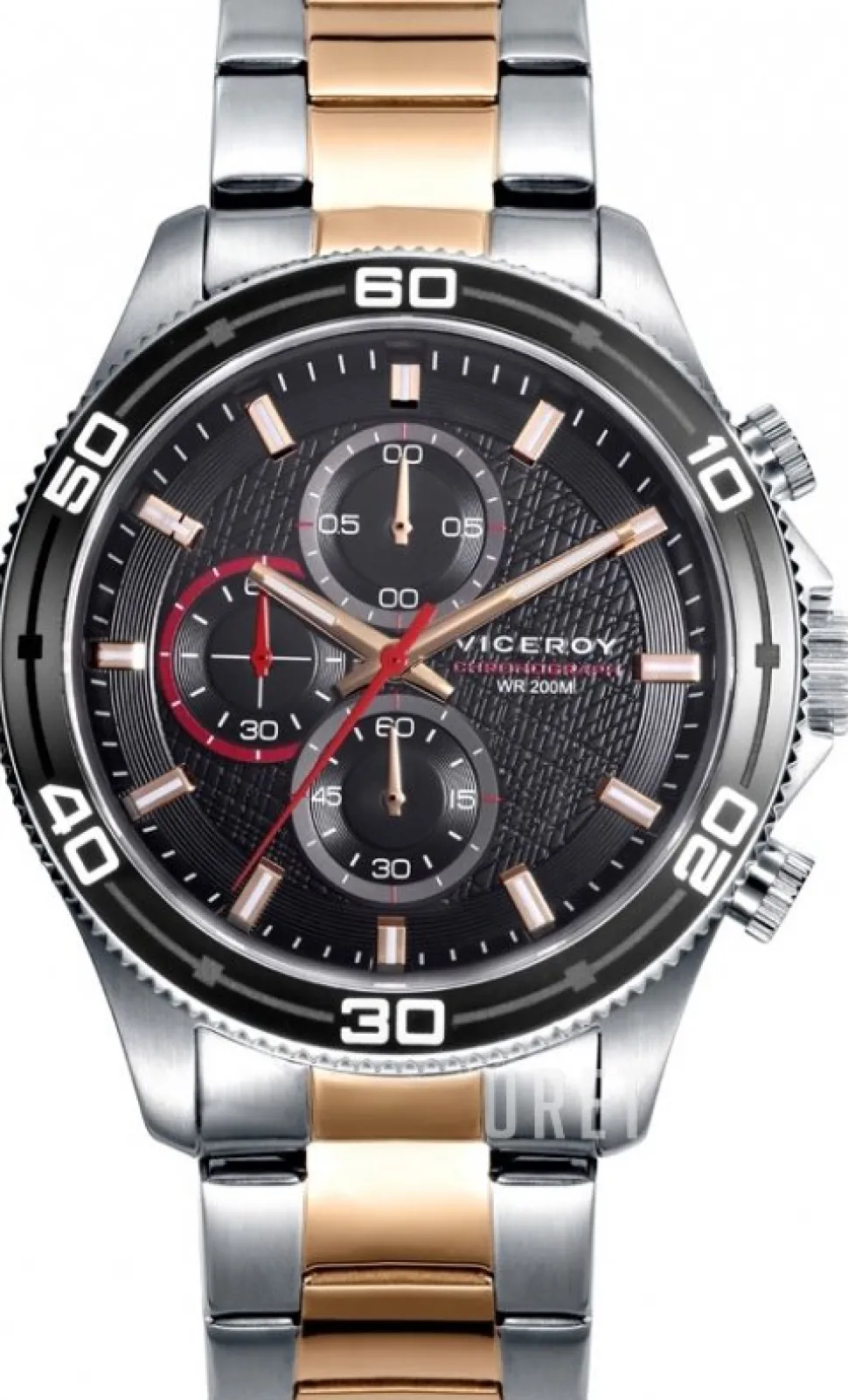 Classic Svart/Stål Ø44 mm