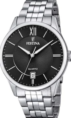 Classic Svart/Stål Ø43 mm