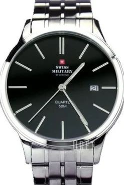 Classic Svart/Stål Ø42 mm