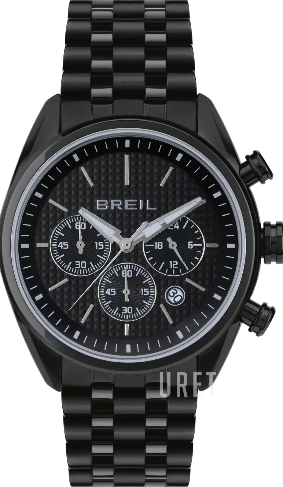 Classic Svart/Stål Ø43 mm