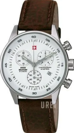 Classic Vit/Läder Ø36 mm