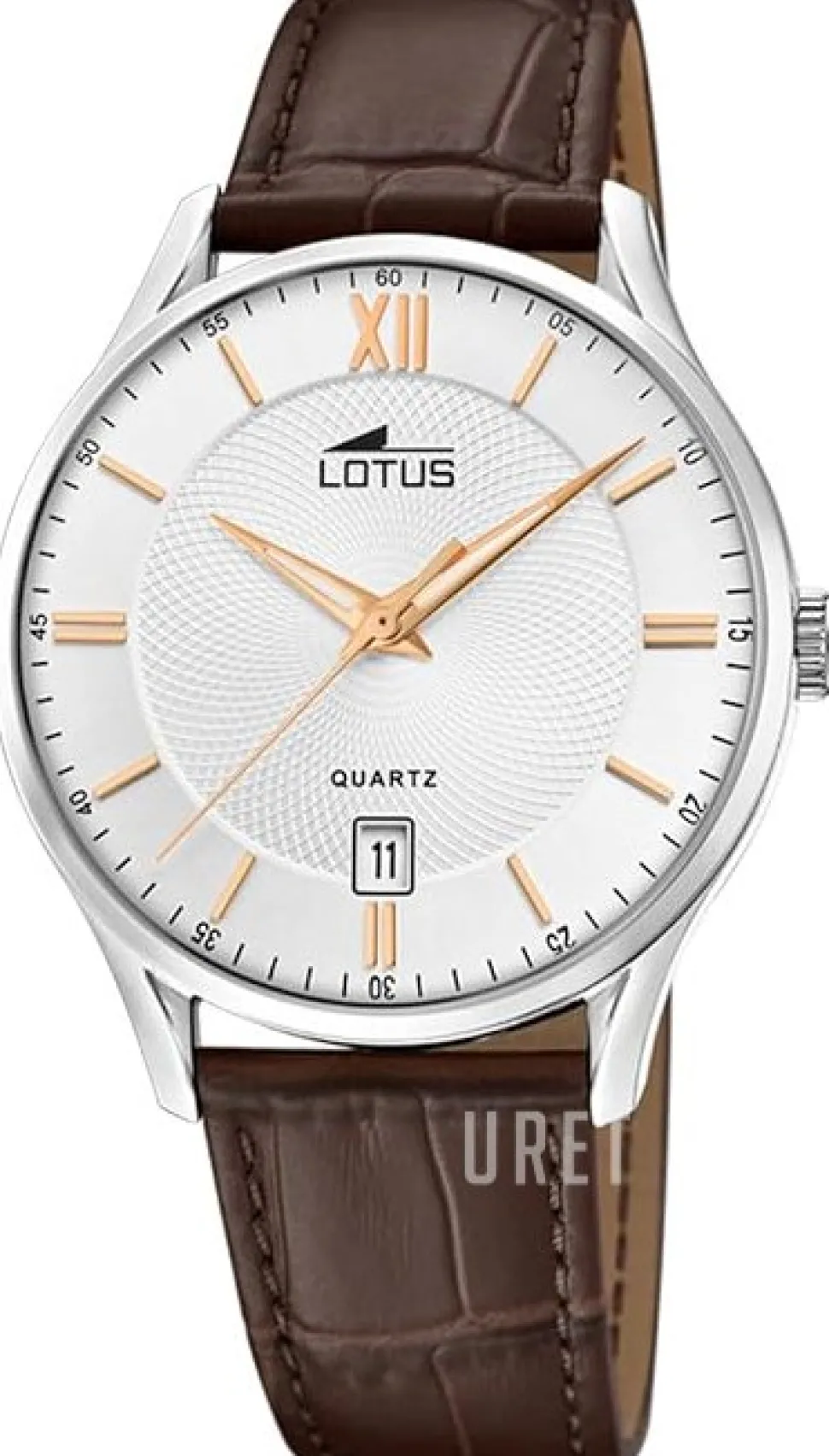 Classic Vit/Läder Ø39 mm