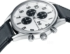 Classic Vit/Läder Ø43 mm