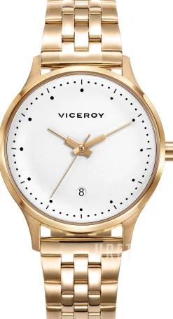 Classic Vit/Roséguldstonat stål Ø37 mm