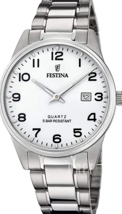 Classic Vit/Stål Ø39.5 mm