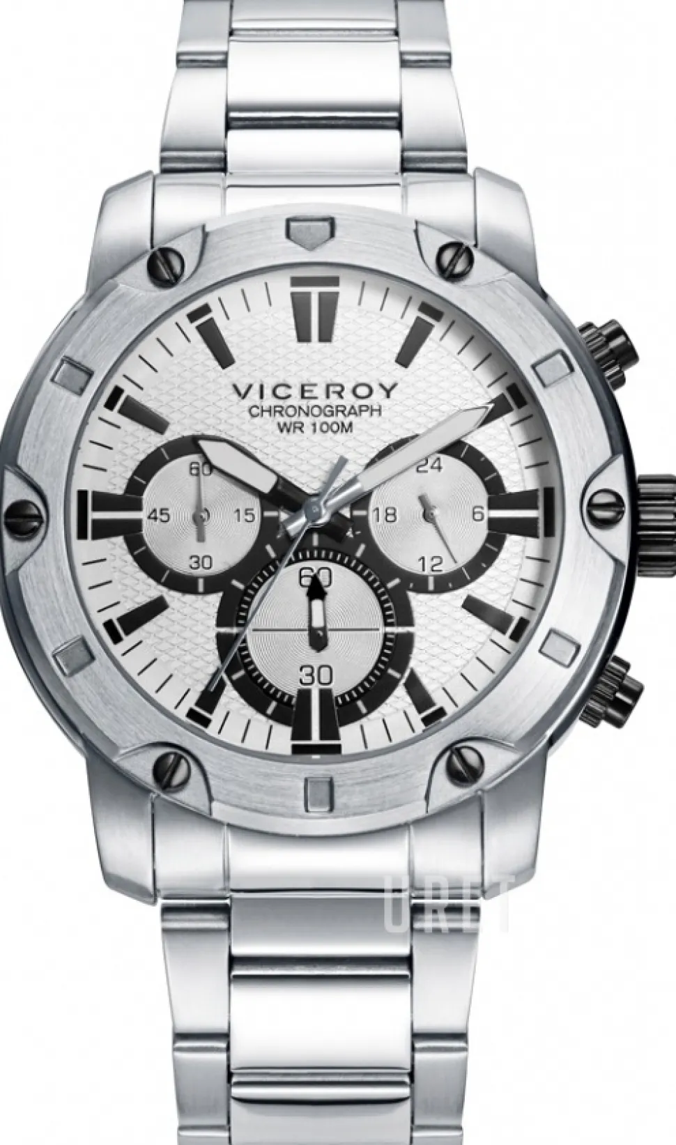 Classic Vit/Stål Ø44 mm