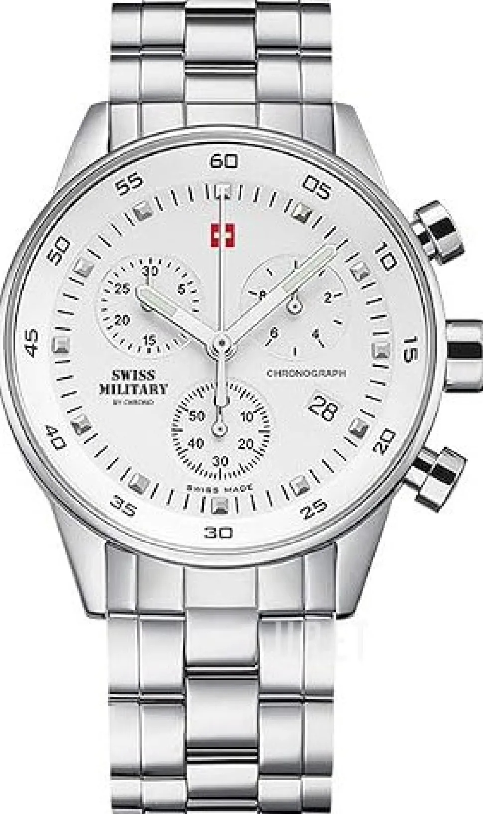 Classic Vit/Stål Ø36 mm