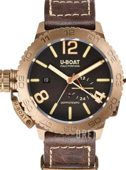 Classico Brun/Läder Ø46 mm