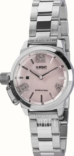 Classico Rosa/Stål Ø30 mm