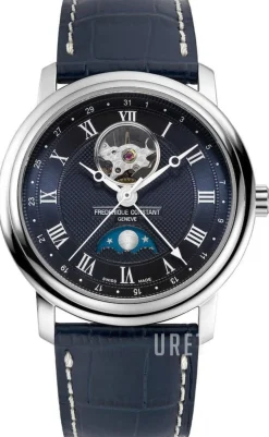 Classics Blå/Läder Ø40 mm