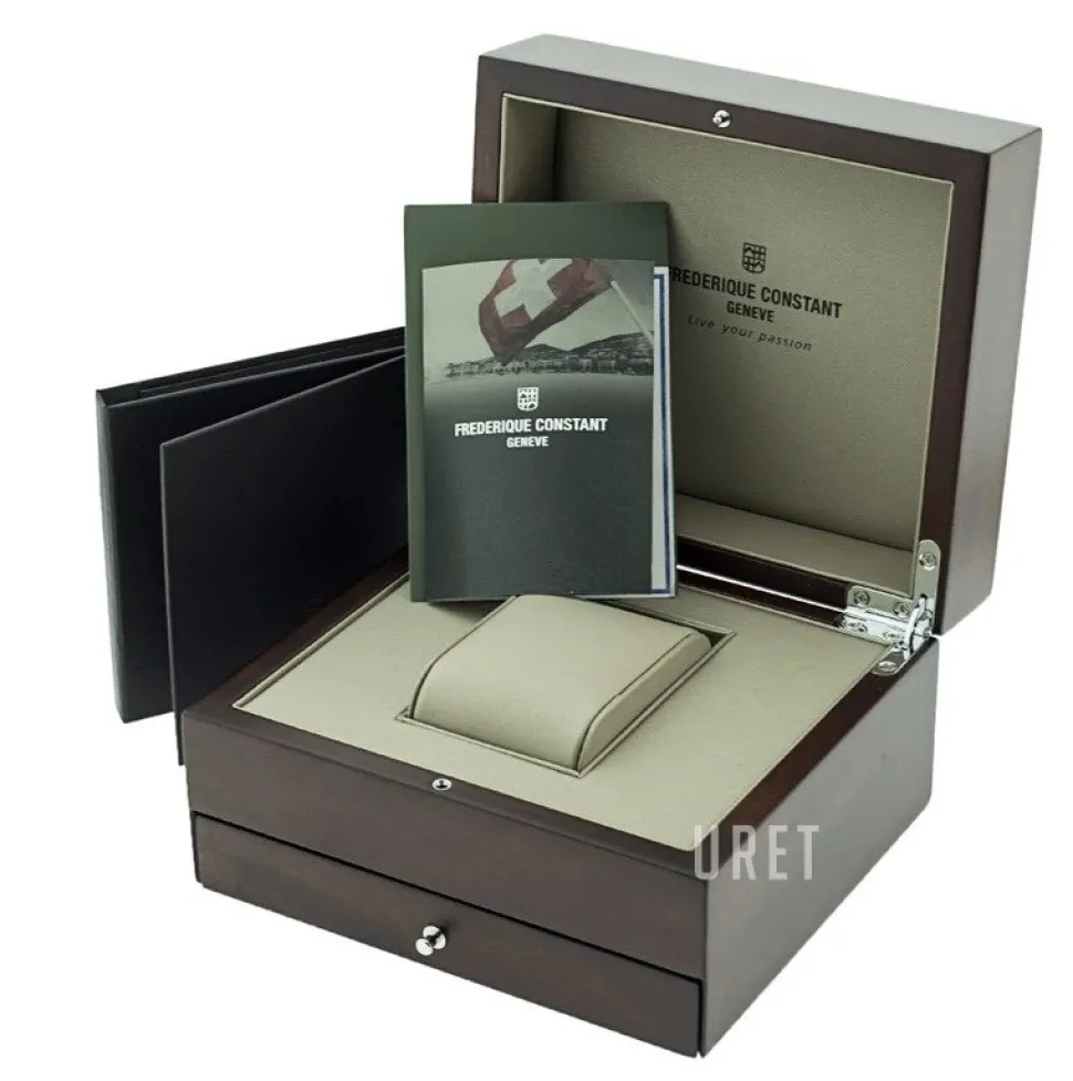 Classics Carree Ladies Silverfärgad/Läder 21x23 mm