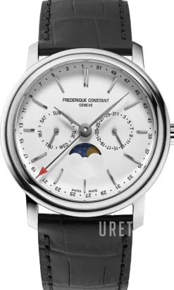 Classics Index Business Timer Vit/Läder Ø40 mm