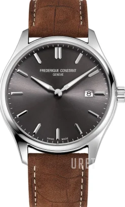 Classics Quartz Grå/Läder Ø40 mm